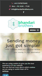 Mobile Screenshot of bhandaribrothers.com